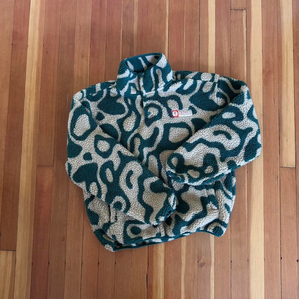 Parks Project Geyser Snap Fleece